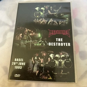 Metallica – The Destroyer Basel 1993 - DVD NTSC code free 2006 RARO! HEAVY METAL - Picture 1 of 4