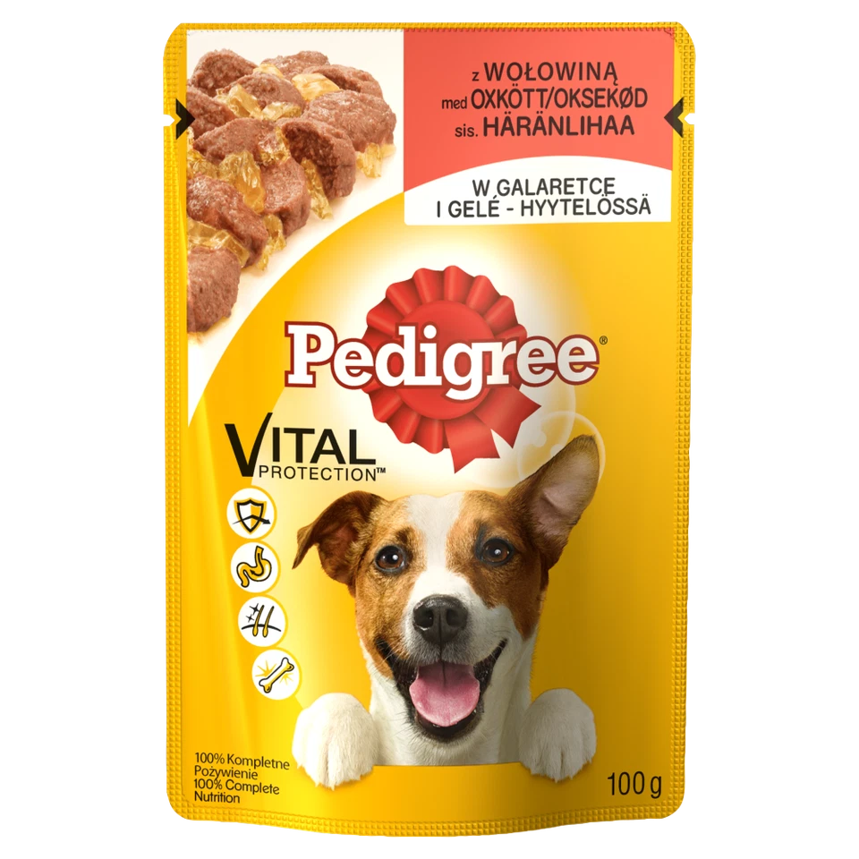 Pedigree Vital Protection Alleinfuttermittel mit Rindfleischgelee 100 G - Bild 1 von 1