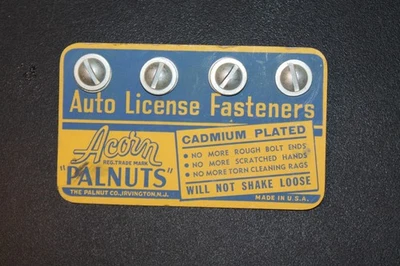 Accesorios de licencia de colección coche camión antiguo Chevy Ford Hot Rod Gm Pontiac Olds Foto 1 de 2