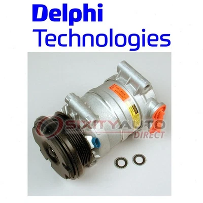 Delphi AC Compressor for 1998-2004 GMC Sonoma 4.3L V6 Heating Air jm Foto 1 de 4