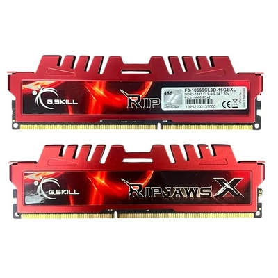 G. SKILL 8 GB UDIMM 1333 MHz PC3-10600 DDR3 Memory (F3-10666CL9D-8GBXL) - Image 1 of 3