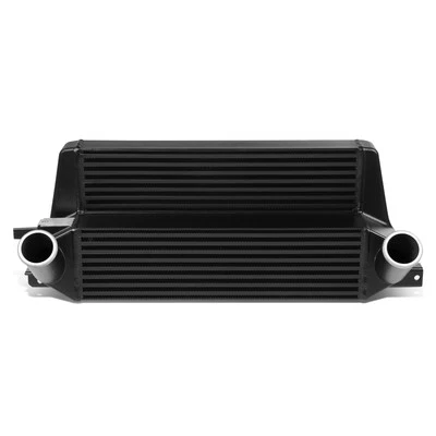 Intercooler de montaje frontal Fit 15-23 Ford Mustang 2,3 L EcoBoost barra escalonada y placa Foto 1 de 4