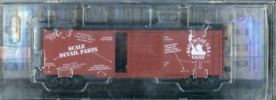 HO Kadee 40' Individual 8' Puerta Muestra Diagrama Caja Coche KDC NUEVO EN CAJA Foto 1 de 4