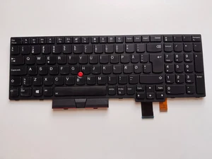Lenovo Thinkpad T580 Keyboard DK qwerty layout 01HX268 backlight - Afbeelding 1 van 2