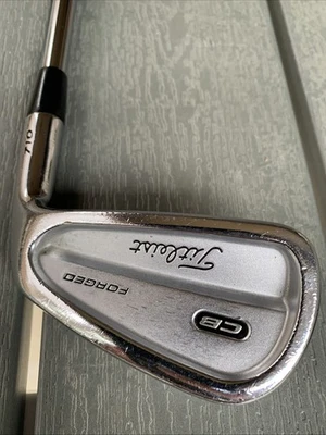 Titleist CB710 Forged #7 Iron True Temper Dynamic Gold X100 Extra Stiff Steel RH - Image 1 of 4