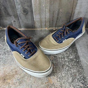 VANS Era Sneakers Men's 13  Two Tone Canvas Off the Wall Skater Shoes - Picture 1 of 18