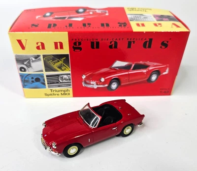 VANGUARDS TRIUMPH SPITFIRE MKII 1:43 DIECAST MODEL IN MINT CONDITION VA06700 - Image 1 of 4