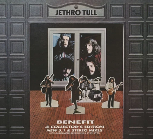 Jethro Tull Benefit (CD) Collector's  Album with DVD (UK IMPORT) - Image 1 of 1