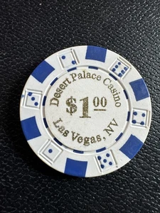 Las Vegas Desert Palace Casino - 1 Dollar Casino Chip - Bild 1 von 2