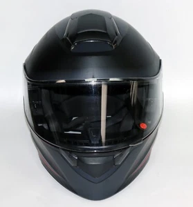 Z1R Solaris Modular Helmet - Lg - Black/Red - Picture 1 of 10