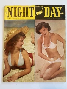 Night and Day Vol. 4 #3 March 1952 Pin Up Magazine- Photos & Table Of Contents - Picture 1 of 13
