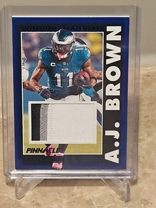 Panini Encore Pinnacle A.J. 2024 Material ganador marrón n.º WM-ABN Azul/35 - Imagen 1 de 2