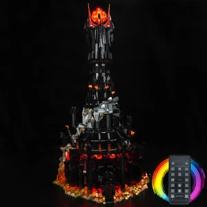 Kit de luces LED para LEGO El Señor de los Anillos: Barad-dûr™ 10333 (control remoto) - Imagen 1 de 12