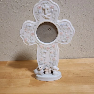 Moldura para foto Russ Gifts From Heaven cruz cerâmica 2x2 -NOVO (D22) - Imagem 1 de 4