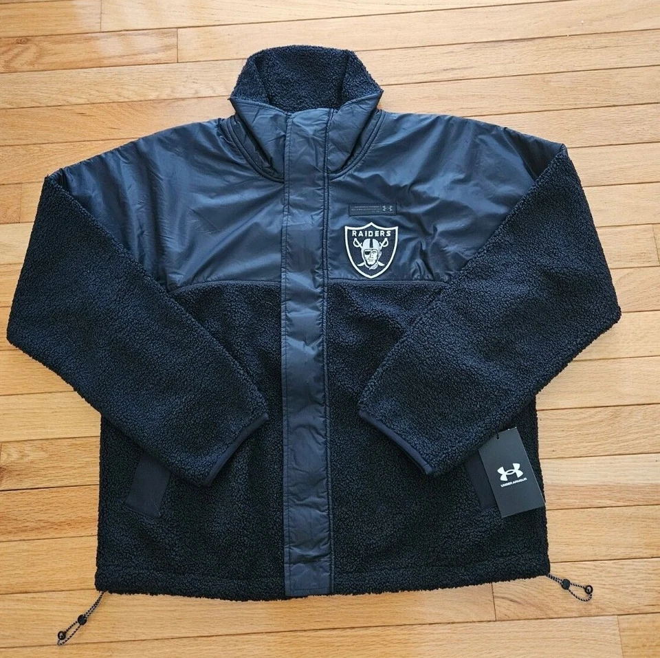 Las Vegas Raiders Under Armour Mission Boucle Jacket/Swacket for Ladies NWT - Image 1 of 1