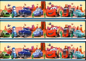 Tortenband Geburtstag Oblate - Fondant Disney's Pixar Cars P1 - Bild 1 von 1