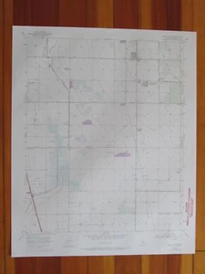 Weed Patch California 1970 original vintage mapa de ratón del USGS - Imagen 1 de 1