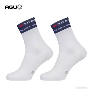 VISMA - LEASE A BIKE Cycling Socks : 2024 TOUR DE FRANCE EDITION - One Pair - Picture 1 of 1
