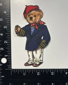 Polo Ralph Lauren personalizado Paris Bear parche para planchar grande 4"" - Imagen 1 de 4