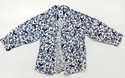 Festiva Original Bebé Camisa Manga Larga Petit Bateau Talla 18M 80 Bautizo Boda - Imagen 1 de 2