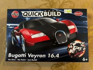 AIRFIX Model Kit #J6020: QuickBuild Bugatti Veyron 16.4 - Picture 1 of 2