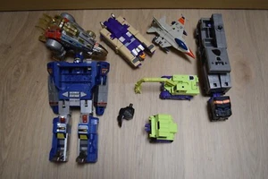 7x Transformers Gobots BEATER Lot G1 Soundwave Motormaster Blitzwing Snarl - Bild 1 von 13