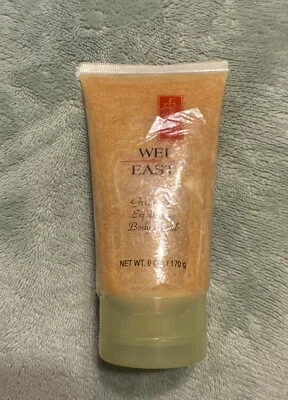 Wei East 绿茶去角质身体磨砂 6 液量盎司罕见全新无标签! 密封 — 第 1/2 张图片