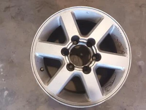HOLDEN RODEO WHEEL ALLOY FACTORY, 16X7IN, RA, 4WD, 03/03-10/06 03 04 05 06 - Picture 1 of 3