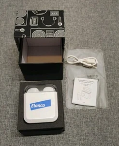 LEEDS Braavos Wireless Charging True Wireless Earbuds w/Case 7198-63WH (Elanco) - Picture 1 of 11