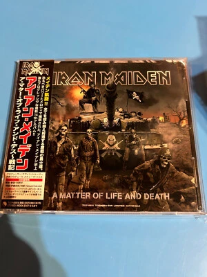 IRON MAIDEN /  a matter of life and death /JAPAN EDITION LTD CD OBI Foto 1 de 2