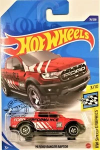 Hot Wheels - HW Speed Graphics 2020 3/10 '19 Ford Ranger Raptor 76/250 (BBGHF33) - Imagen 1 de 1