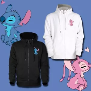 Adulto Disney Lilo Stitch Chaqueta Hombre Deporte Niña Niño Mujer Ropa - Imagen 1 de 13