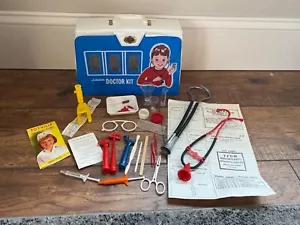 Vintage Junior Doctor Kit Hassenfeld Bros Inc Toyville Hospital - Picture 1 of 7