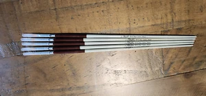 Size 2 Flat Red Sable Artist Brush, Pack of 5 - Picture 1 of 3