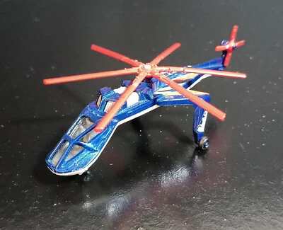 MATCHBOX 2014 SKY BUSTERS SB-100 BLADE FORCE BFV81 HELICOPTER DIECAST TOY - Image 1 of 4