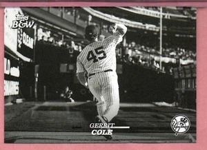 Gerrit Cole 2024 Topps Black and White Yankees #100 - Picture 1 of 1