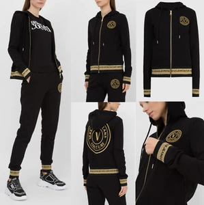 Versace Jeans Couture Sweatjacke V-Emblem Kapuzenjacke Sweatshirt Pullover XS - Bild 1 von 18