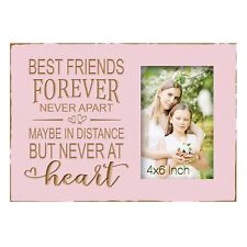 Gifts for Best Friends Women Female BFF Sister - Wooden Pink Engraved Friends...