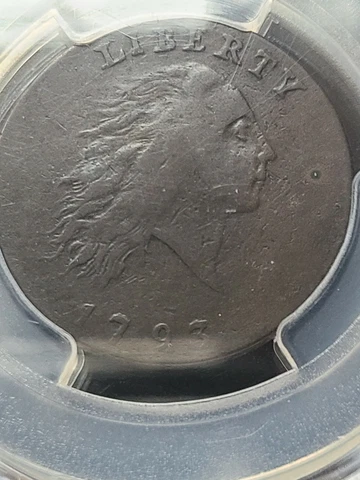 1793 CHAIN LARGE CENT AMERI.  PCGS VF30, S1, B-1, R-4  SPECTACULAR COIN! Cover