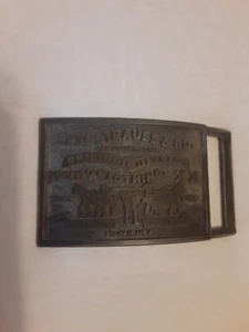 Vtg. 1970's LEVI'S METAL BELT BUCKEL - Picture 1 of 4
