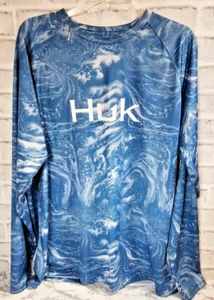 HUK Stone Shore Pursuit Angelshirt XL LS wasserableitend Activewear Camouflage - Bild 1 von 6