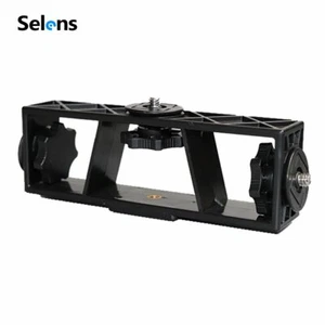 Screw Triple Tripod Stand Holder Mount Bracket Adapter for Phone Camera Makeup - Picture 1 of 8