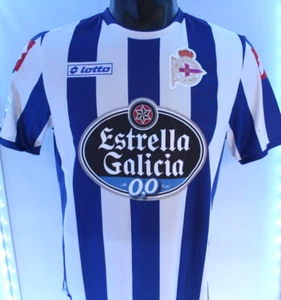 Camiseta Deportivo de la Coruña Lotto Auténtica Talla Grande Temporada 2014-2015 T - Imagen 1 de 11