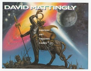 1994 FPG David Mattingly Art Promotion Card - Imagen 1 de 2