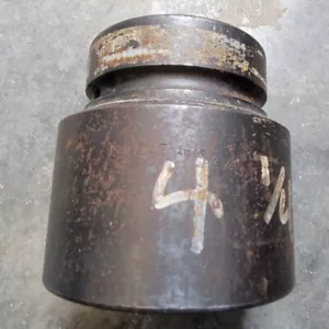 Ozat 4-1/4" Schlagschrauber Steckschlüssel, 2-1/2" Antrieb, Schwarzoxid, 6 Punkt Sechskant - Bild 1 von 4