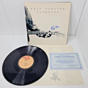 Signierte Eric Clapton LP Vinyl Schallplatte - Slowhand - handsigniert - COA enthalten - Bild 1 von 9