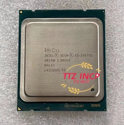 Intel Xeon E5-2667 v2 SR19W 3.30GHz 25M 8GT/s 8-Core LGA2011 CPU Processor - Image 1 of 3