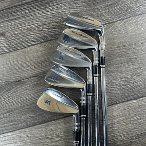Tommy Armour Silver Scot Forged 3, 4, 5, 6, 9 Iron Set RH Steel Shaft 37-39" - Picture 1 of 12