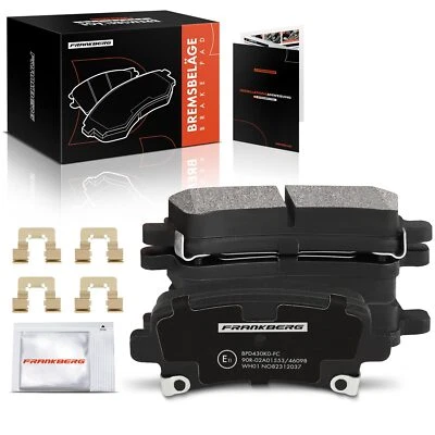 A-Premium Rear Brake Pads Set for Vauxhall Insignia Chevrolet Saab 9-5 13237765 - Image 1 of 4