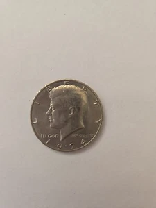 1974 Kennedy Half Dollar, error coin - Picture 1 of 4